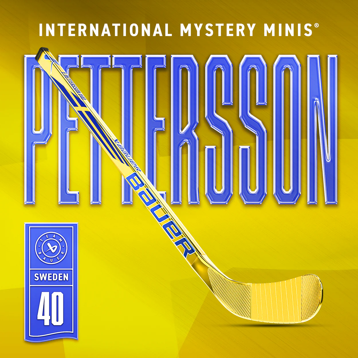 Мини клюшка Bauer Mystery Mini stick Dec 2025 олимпийская серия