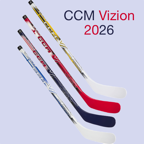 Мини клюшка CCM Vizion Mini Stick 2026 Олимпийская
