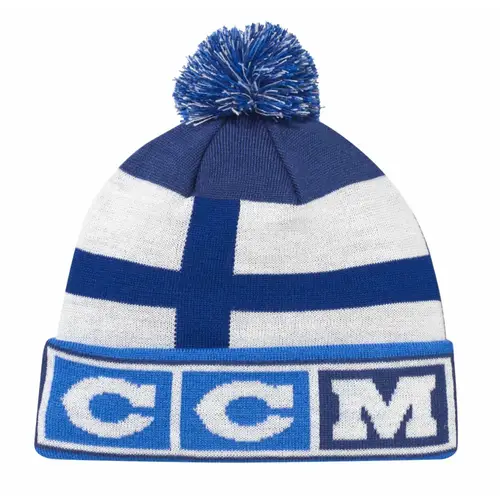 Вязаный помпон CCM Flag - Beanie