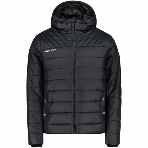 Куртка-пуховик B-S21 HoodPuffer Jacket Sr Jacket Black