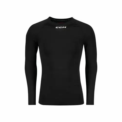 Футболка CCM Compression LS Top Jr